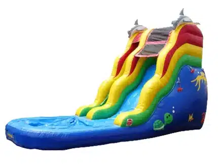 Shark Inflatable Water Slide