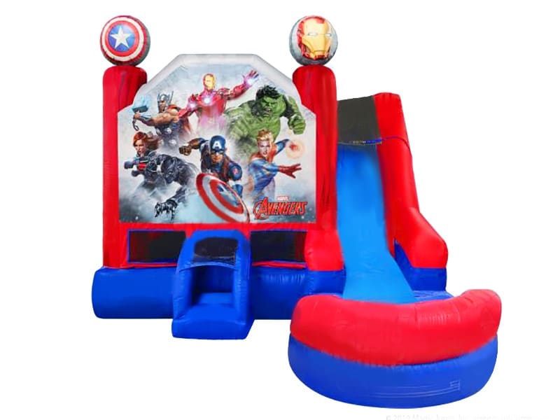 E102009 Avengers Bouncy Castle - Image 1