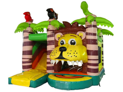 Jungle Themed Bouncy Castle