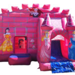 Princess Bouncy Castle With Slide