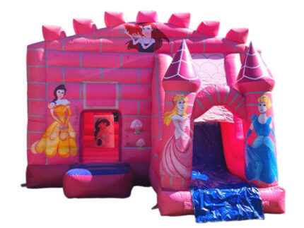 Princess Bouncy Castle With Slide