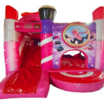 Girl Makeup Themed Bouncy Castle