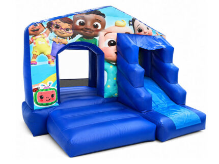 Mini Cocomelon Bouncy Castle With Slide