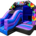 Party Zone Castle With Slide