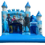 Frozen Bouncy Castle Slide