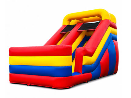 Rainbow Inflatable Slide