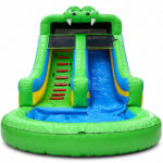Crocodile Inflatable Water Slide