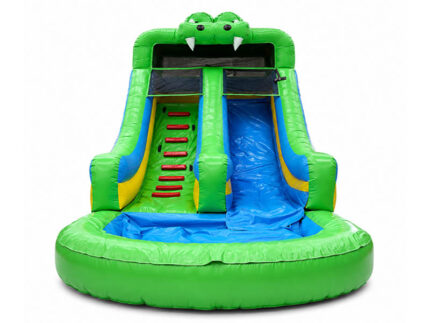 Crocodile Inflatable Water Slide