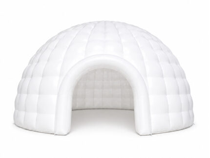 White Inflatable Igloo Dome