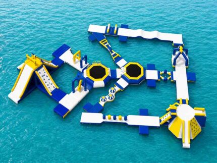 80 Person Inflatable Water Park
