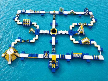 200 Person Floating Water Park