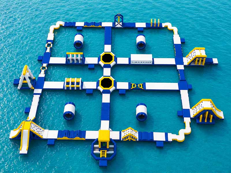 E109408 230 Person Commercial Floating Waterpark - Image 1