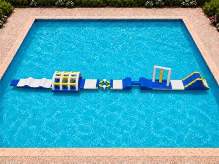 Commercial Pool Obstacle Course