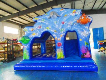 Commercial Bounce House With Slide